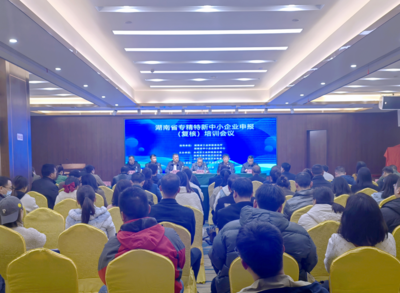 永州市工信局成功舉辦2023年專精特新中小企業申報培訓會，助力中小企業管理升級
